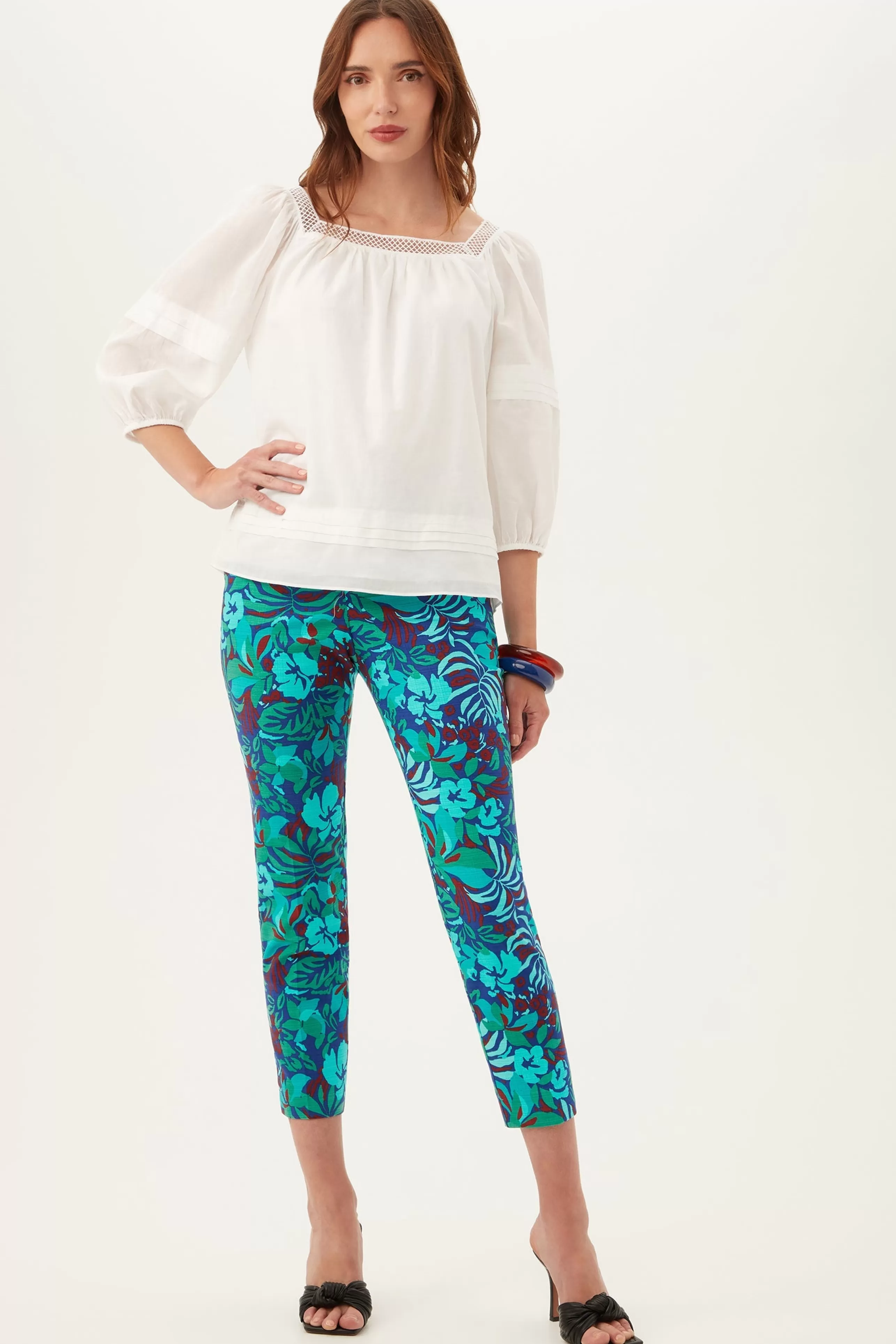 TRINA TURK Tops^El Arsa Top In White
