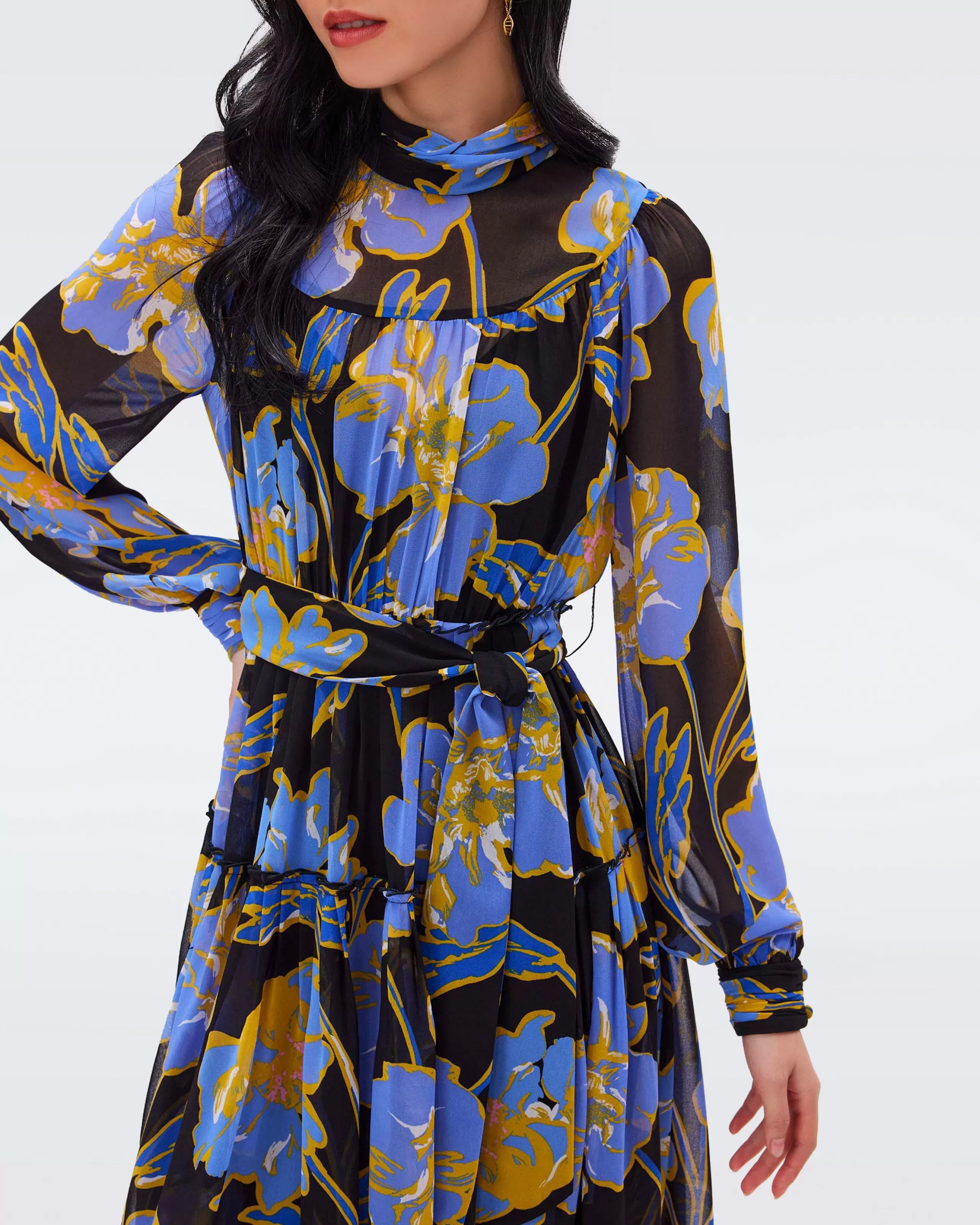 DIANE VON FURSTENBURG Dress Shop^Kent Dress In Outline Floral
