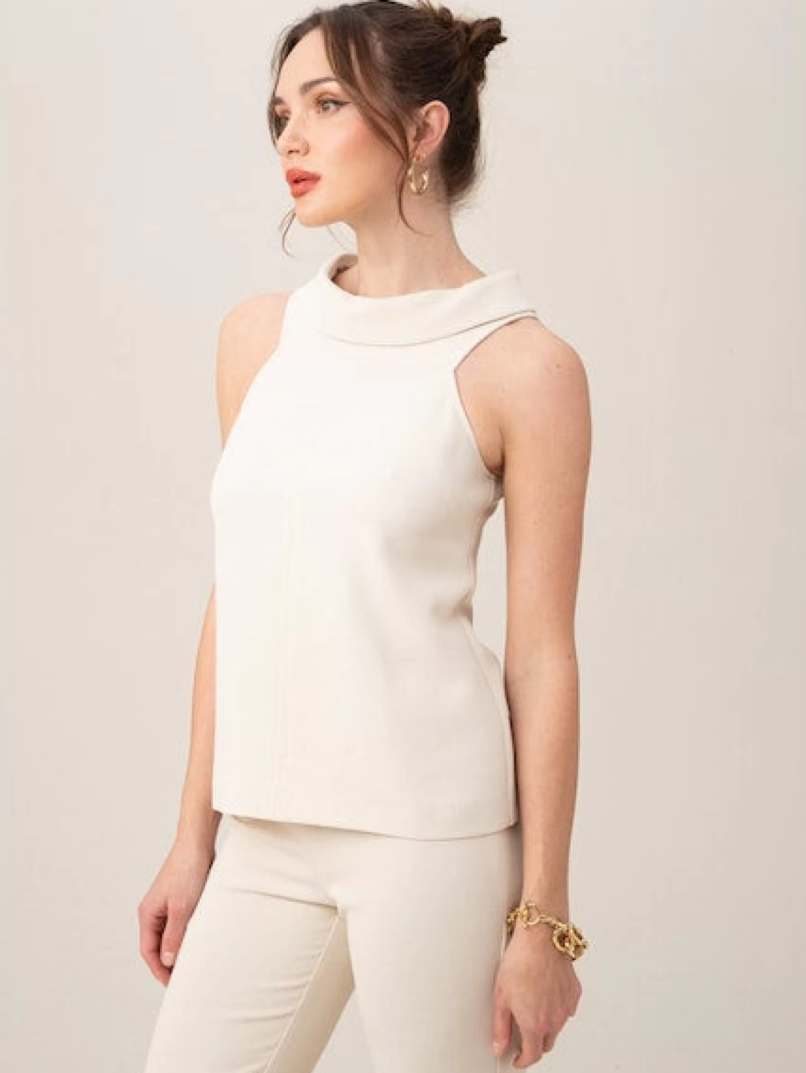 TRINA TURK Tops^Lenox Hill Top In Cream