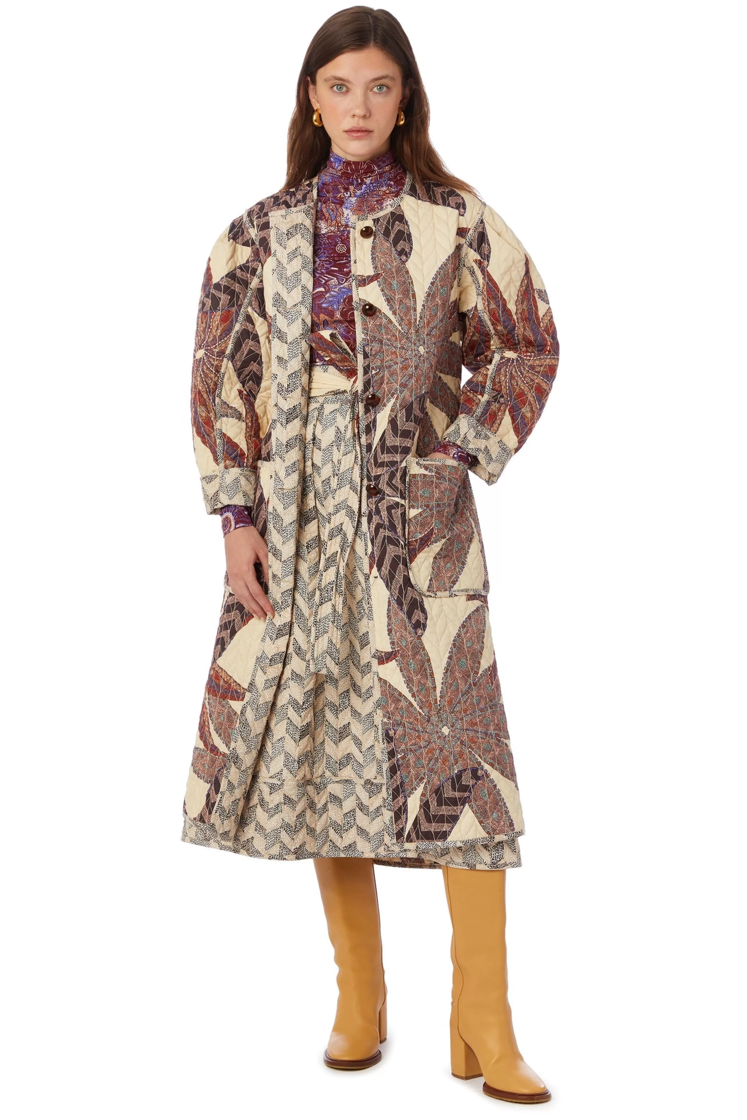 MARIE OLIVER Outerwear^Lou Coat In Anise