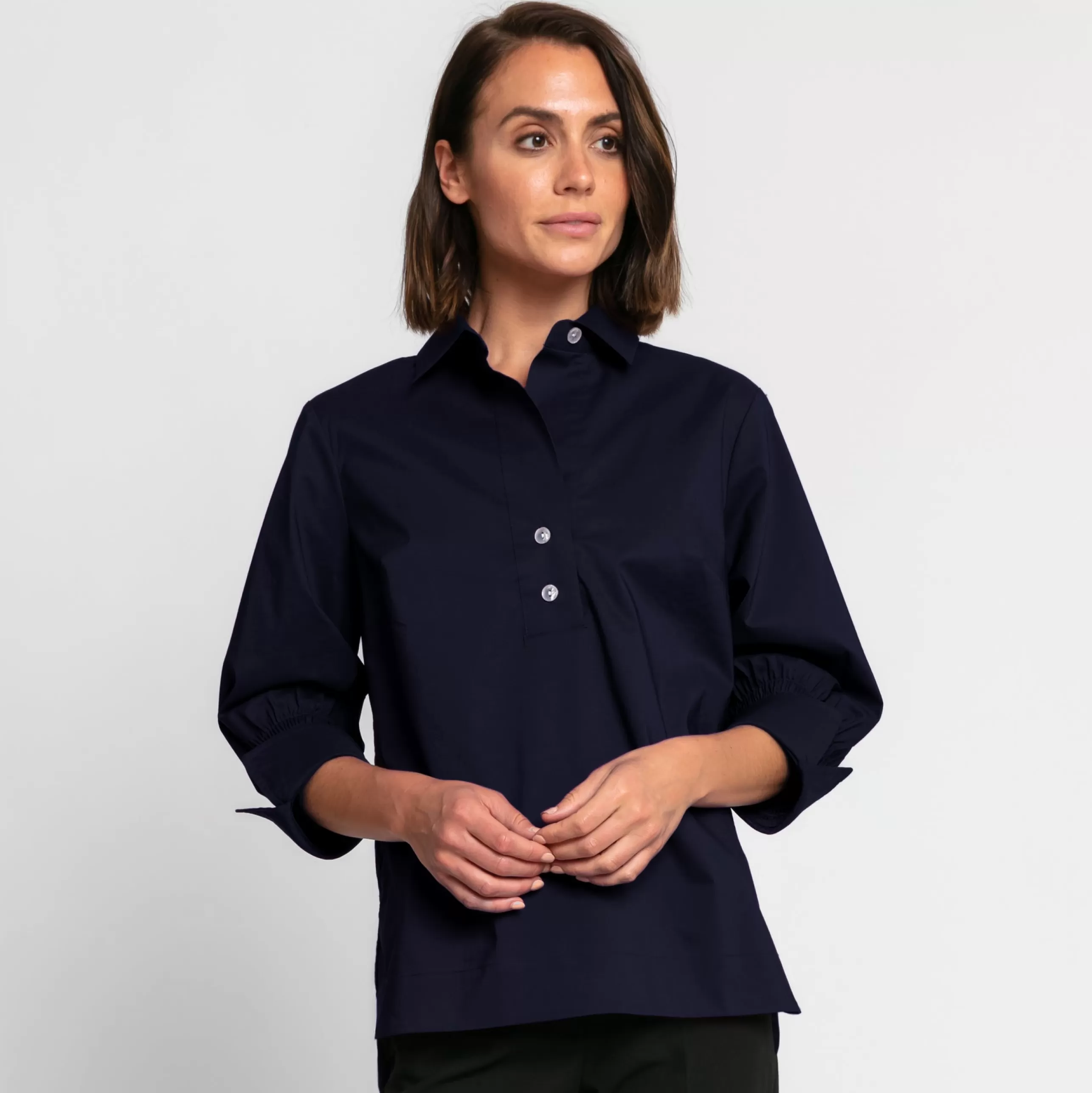 HINSON WU Tops^Morgan Top In Navy