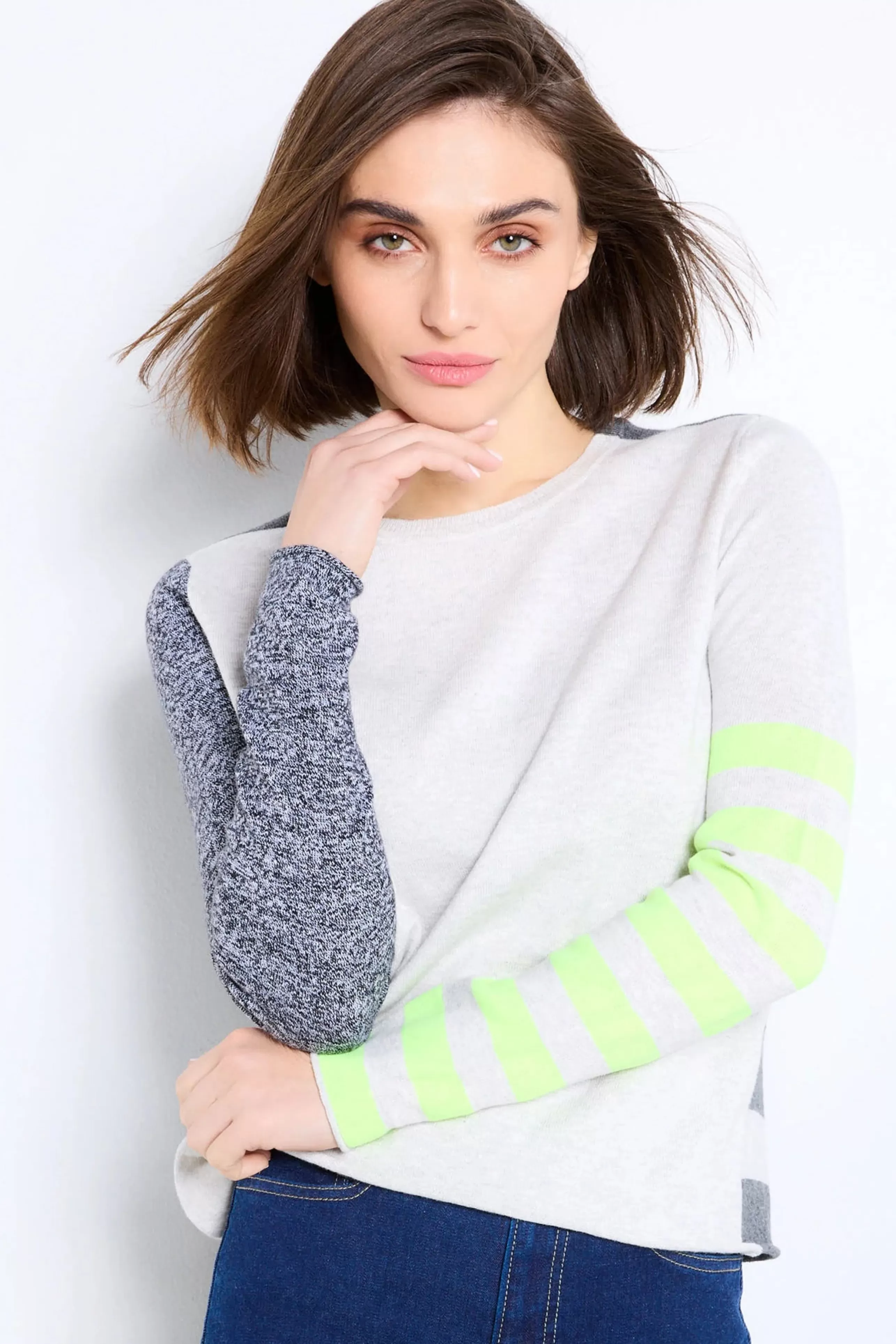 LISA TODD Tops^Pop Rox Sweater In Platinum