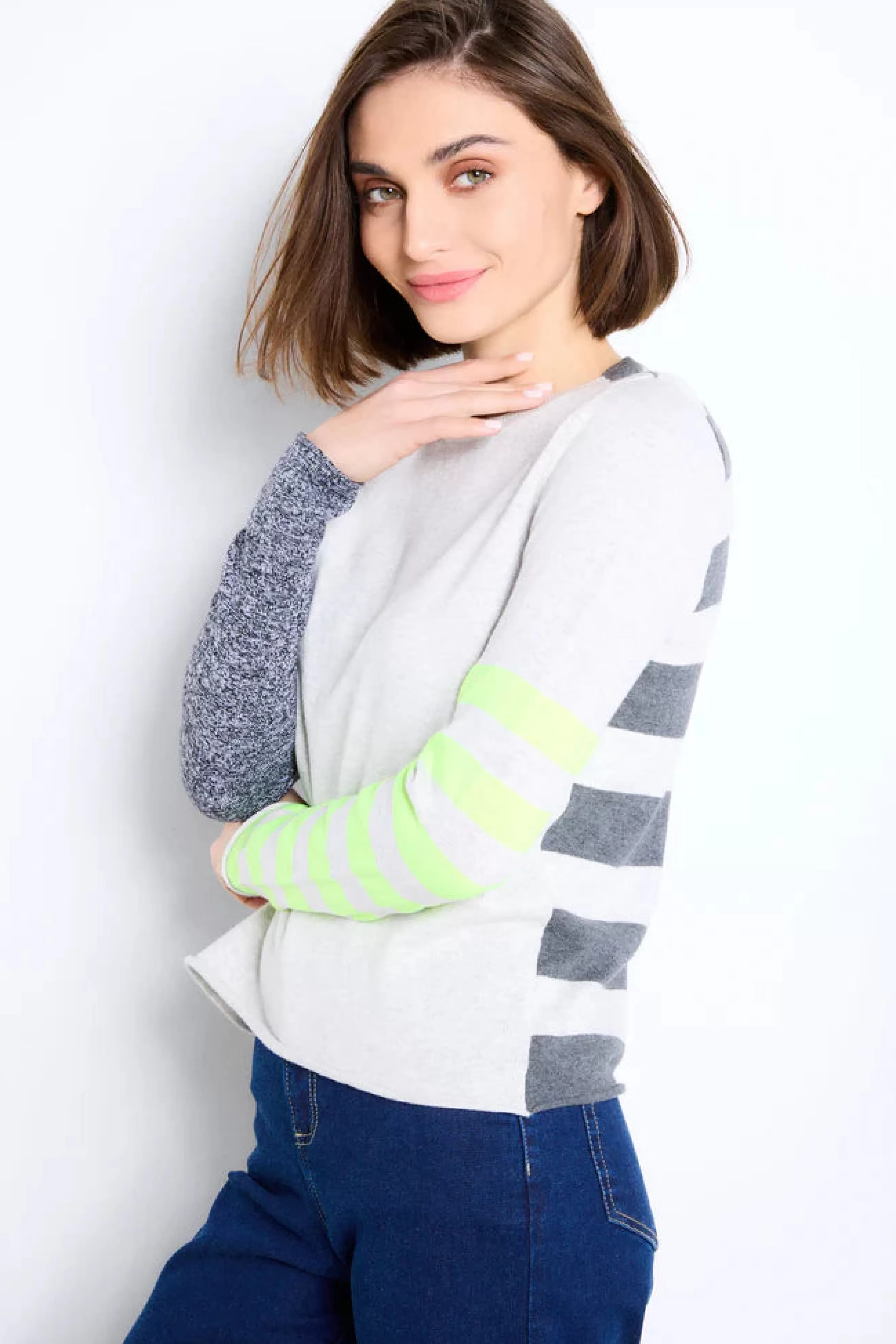 LISA TODD Tops^Pop Rox Sweater In Platinum