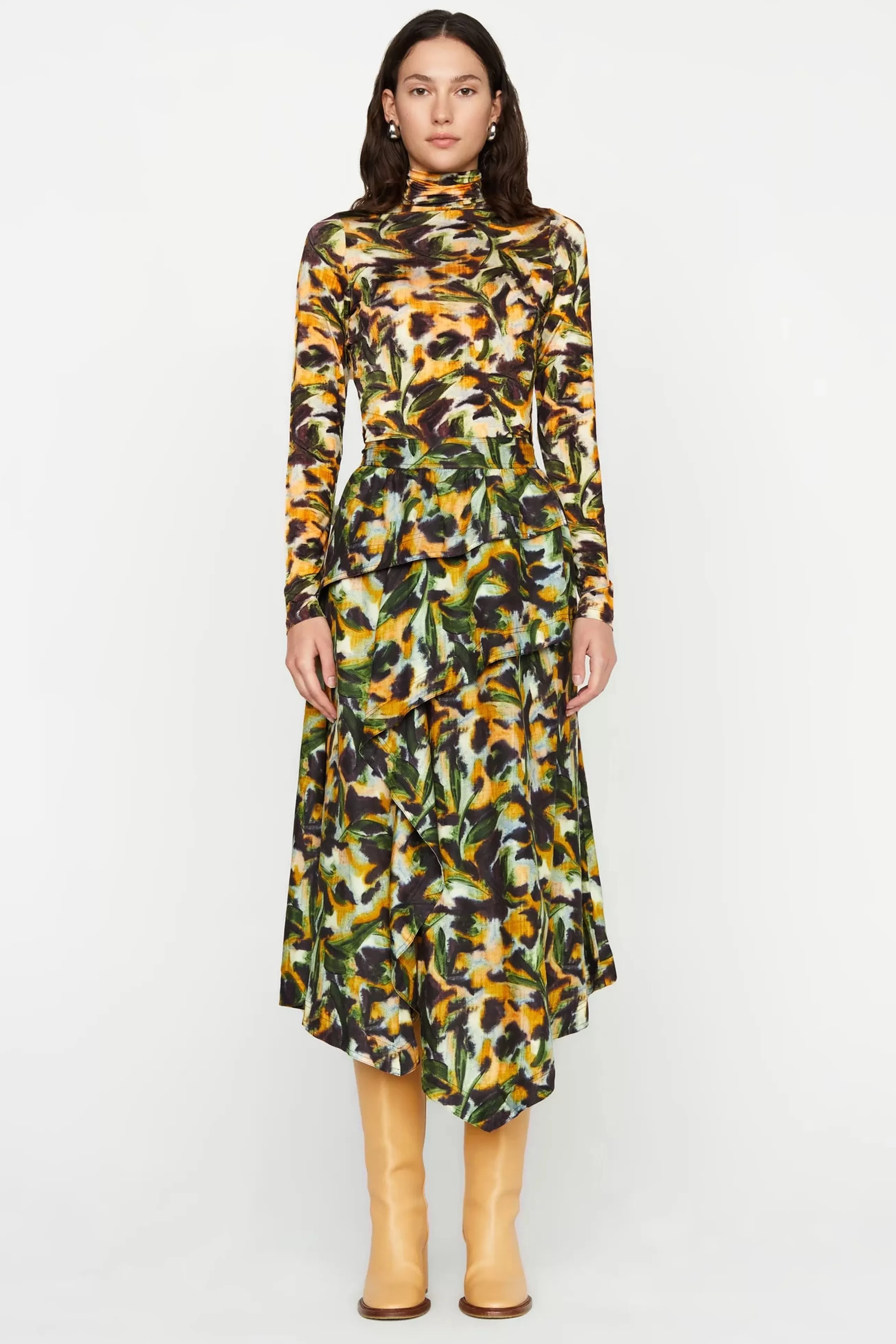 MARIE OLIVER Matching Sets^Tilda Skirt In Tiger Lily
