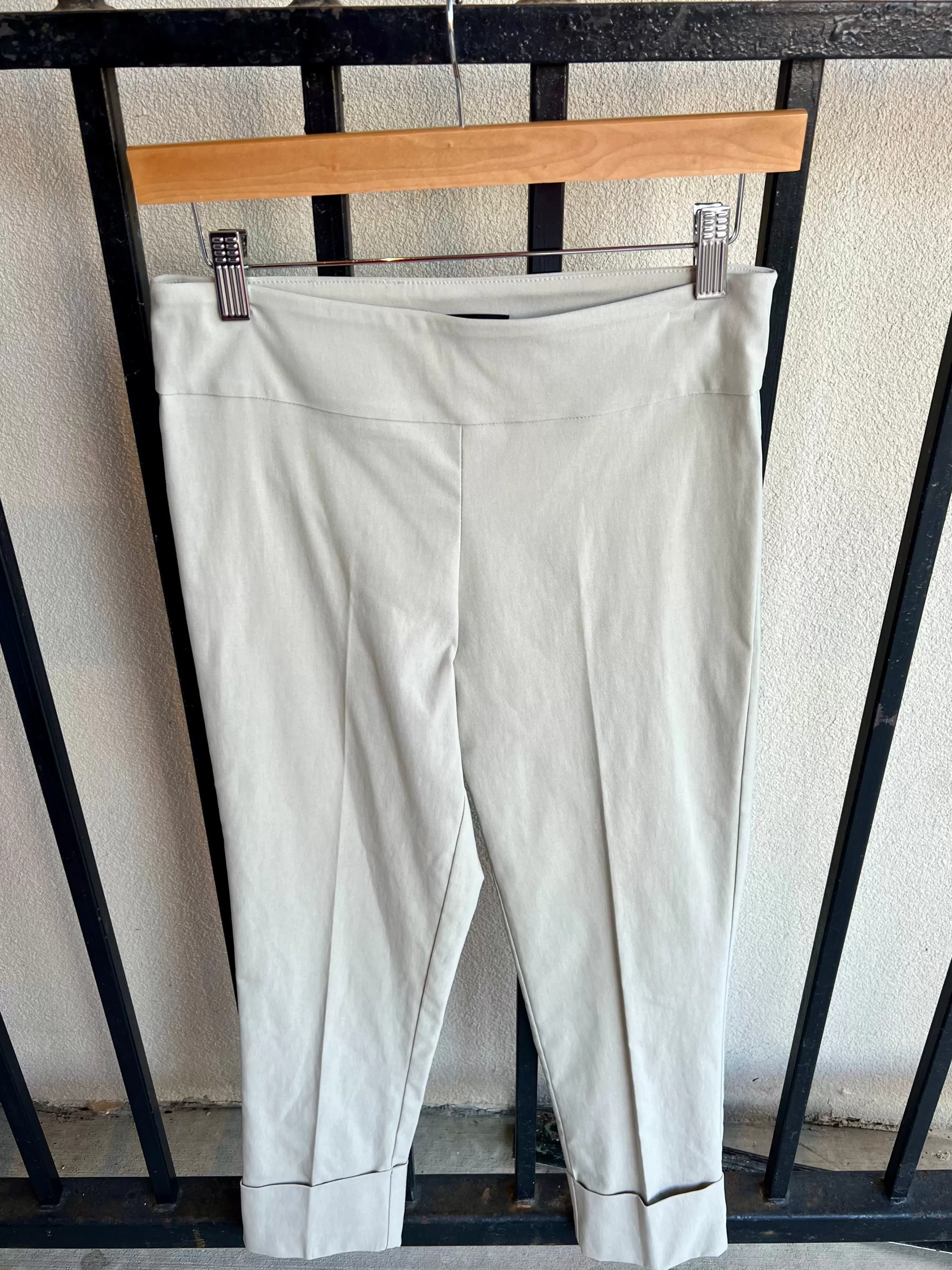 ESTELLE AND FINN Bottoms^Wide Cuff Pant In Sand *Final Sale*